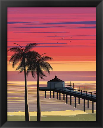 Framed California No Words Print