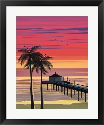 Framed California No Words Print