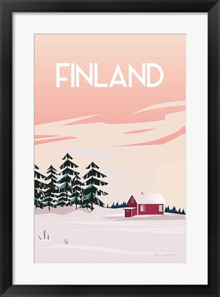 Framed Finland II Print