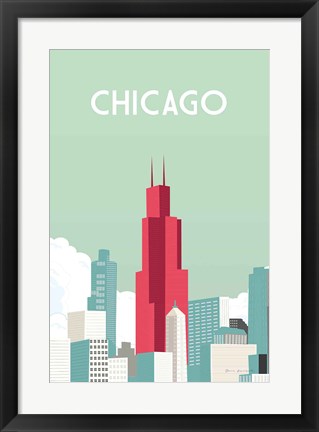 Framed Chicago Print