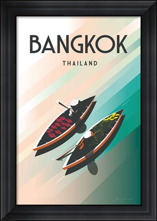 Framed Bangkok Thailand Print