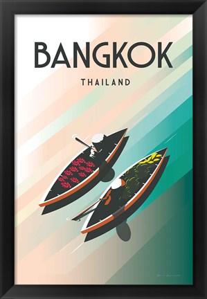 Framed Bangkok Thailand Print