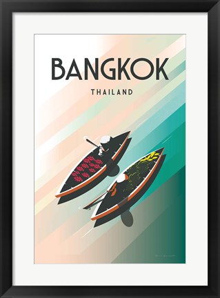 Framed Bangkok Thailand Print