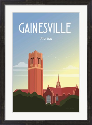 Framed Gainesville Print