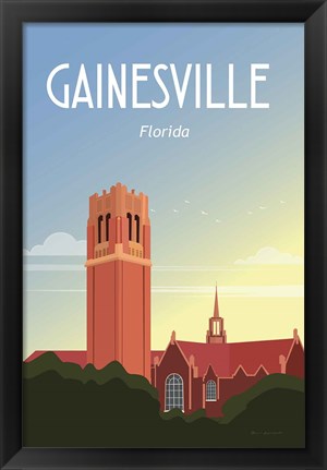 Framed Gainesville Print