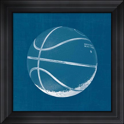 Framed Ball Four Blueprint IV Print