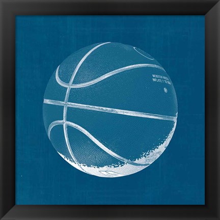 Framed Ball Four Blueprint IV Print