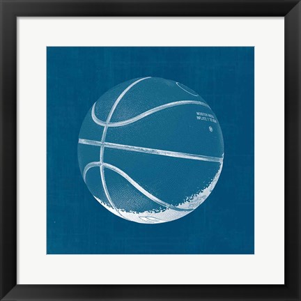 Framed Ball Four Blueprint IV Print