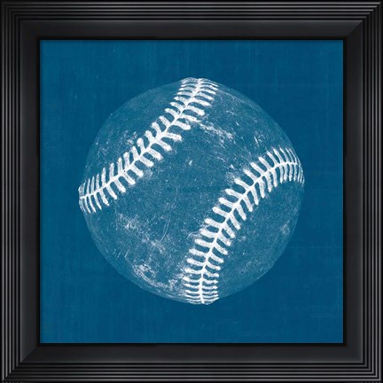 Framed Ball Four Blueprint I Print