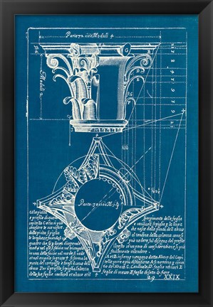 Framed Architectural Drawings I Blueprint Print