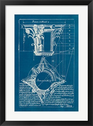 Framed Architectural Drawings I Blueprint Print