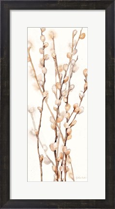 Framed Fall Botanical Panel II Print