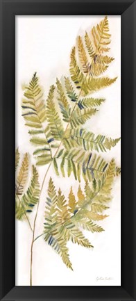 Framed Fall Botanical Panel III Print