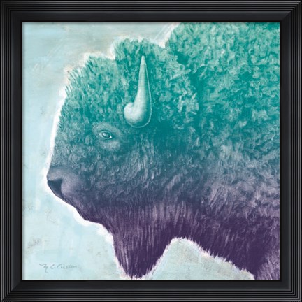 Framed Buffalo Blues Print