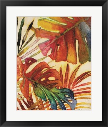 Framed Tropic Botanicals I Print