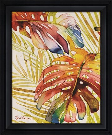 Framed Tropic Botanicals II Print