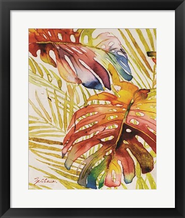 Framed Tropic Botanicals II Print