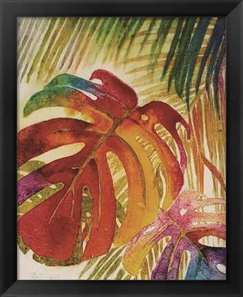 Framed Tropic Botanicals IV Print