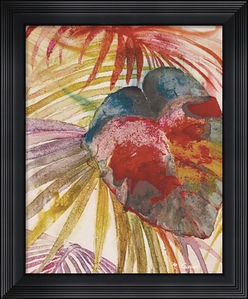 Framed Tropic Botanicals V Print