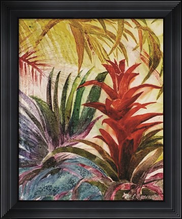 Framed Tropic Botanicals VI Print
