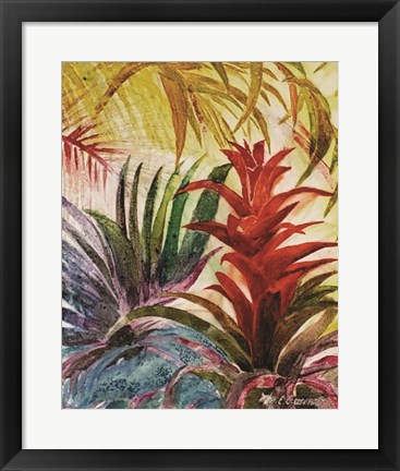 Framed Tropic Botanicals VI Print