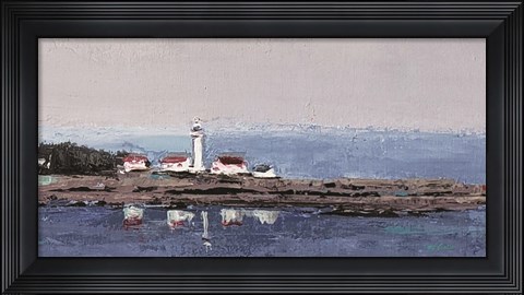 Framed Lighthouse View Print