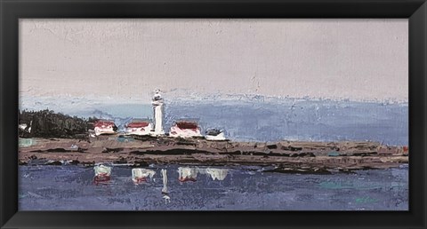 Framed Lighthouse View Print