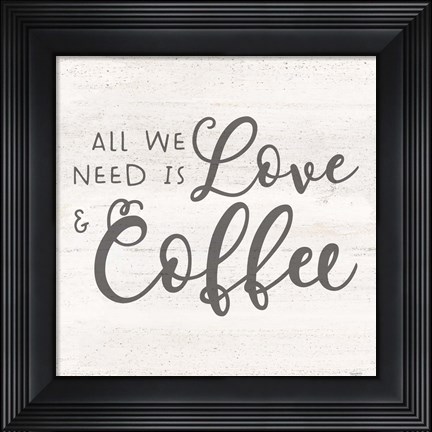 Framed Coffee Kitchen Humor III-Coffee Print