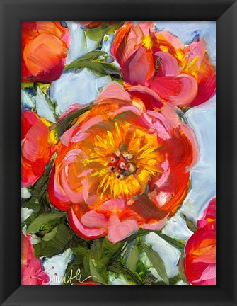 Framed Rose Mix Print