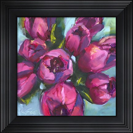 Framed Tulip Bounty Print