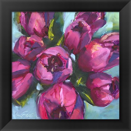 Framed Tulip Bounty Print