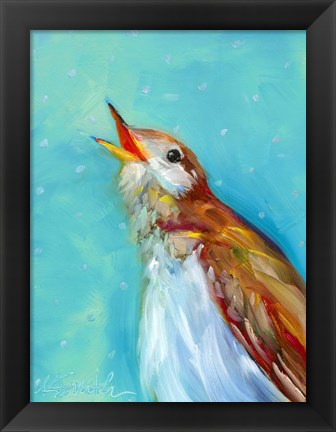 Framed Birdcall Print