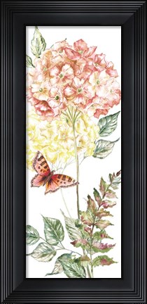 Framed Wildflower Stem panel IV Print