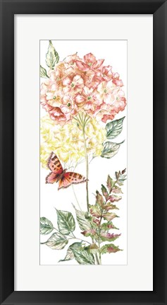 Framed Wildflower Stem panel IV Print