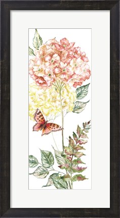 Framed Wildflower Stem panel IV Print