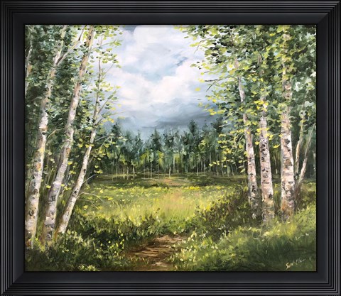 Framed Colorado Meadow landscape Print