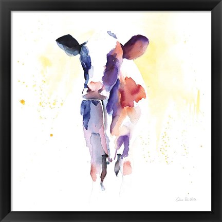 Framed Holstein II Print