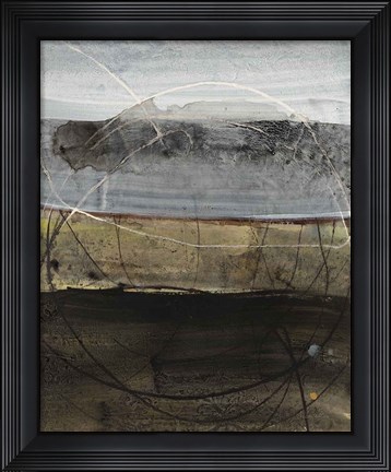 Framed Natural Balance I Print