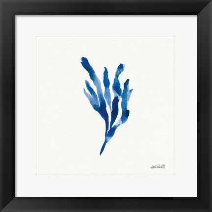 Framed Deep Sea Botanical I Print