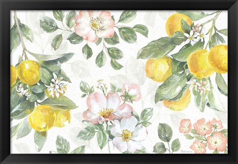 Framed Citrus Charm IV Print