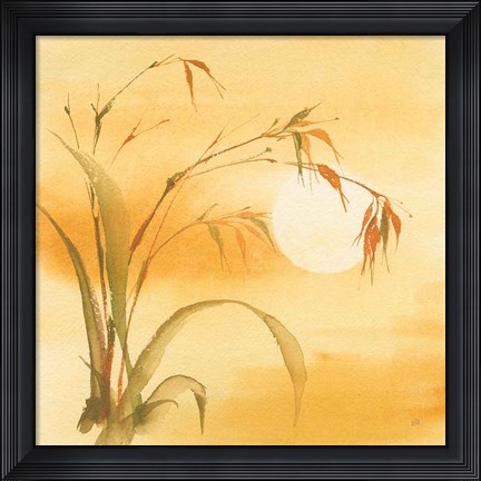 Framed Moon Season Summer Print