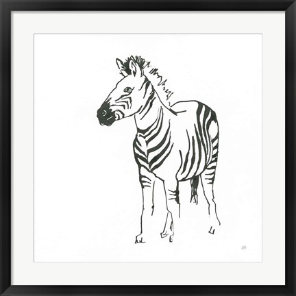 Framed African Animals VII Print