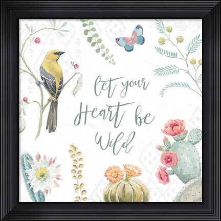 Framed Desert Beauties VIII Print