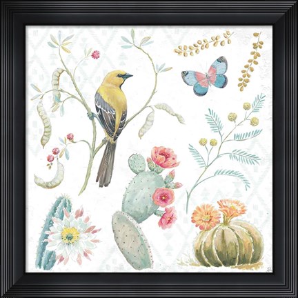 Framed Desert Beauties IV Print