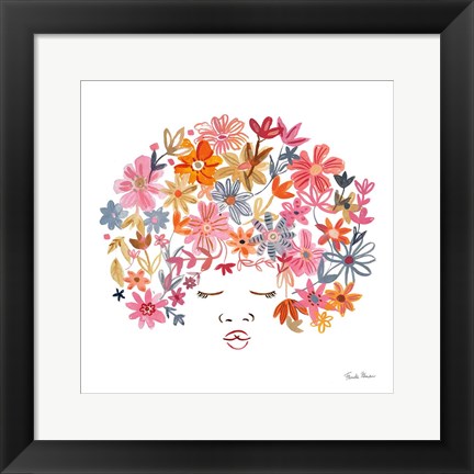 Framed Floral Beauties II Print