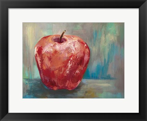 Framed Red Apple Crop Print