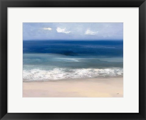 Framed Sand and Sea Print