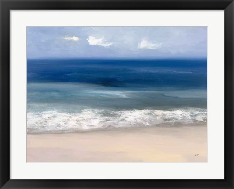 Framed Sand and Sea Print