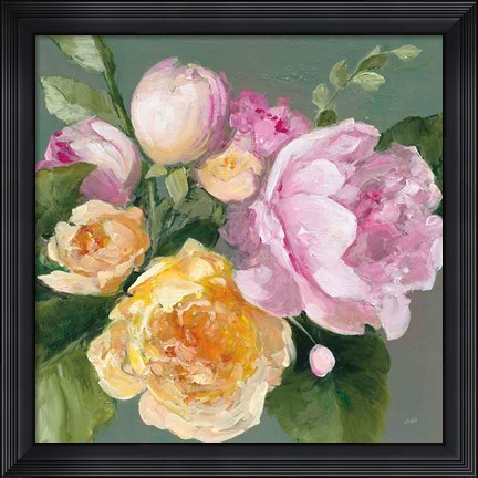 Framed June Bouquet Print