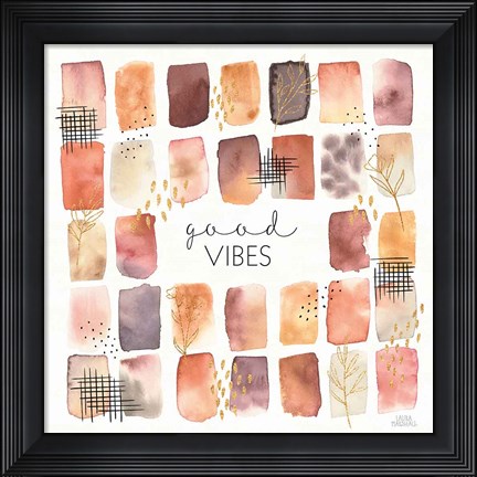 Framed Desert Blooms VI Print
